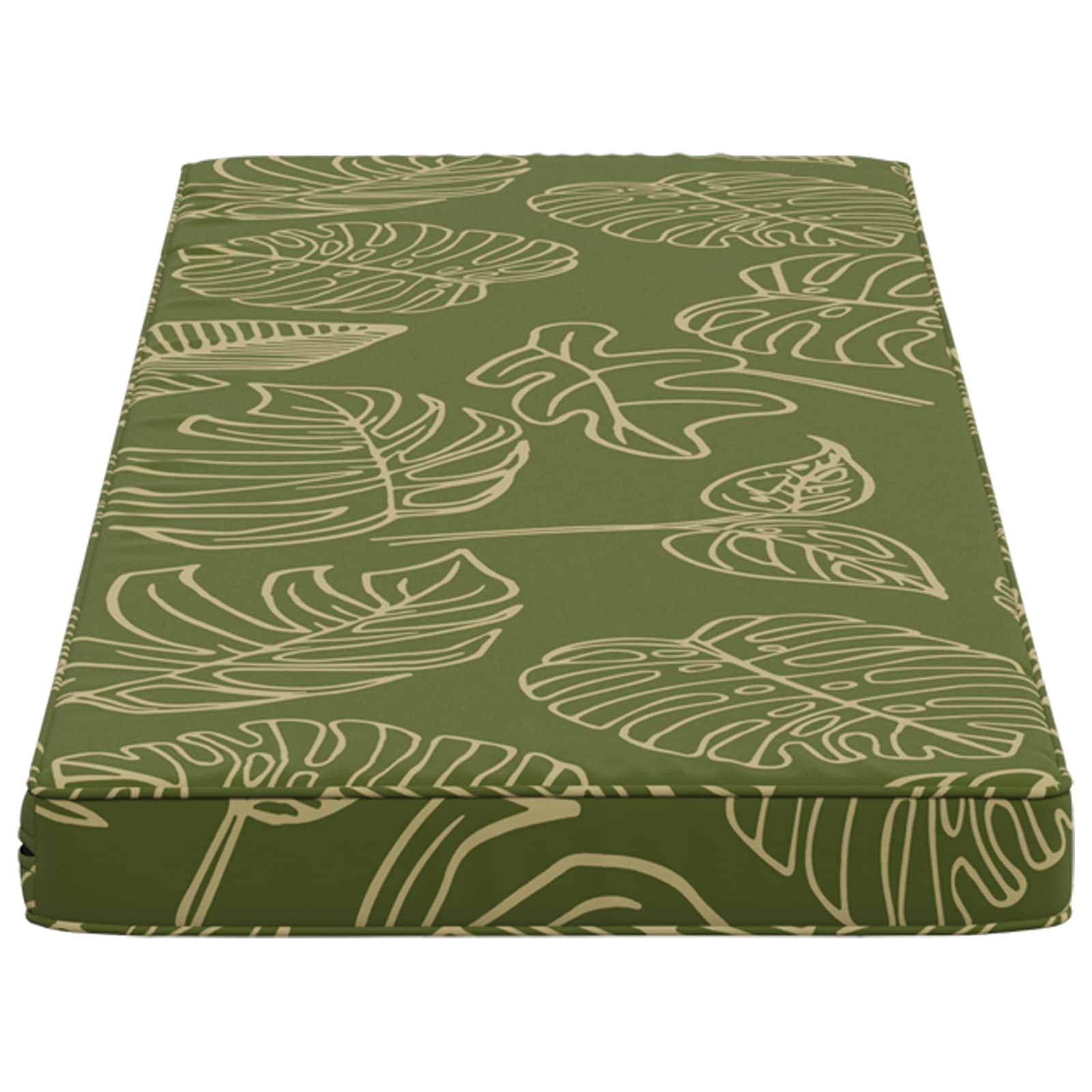 1-Delig Bankkussen Vught 100% Polyester Bladontwerp - Image 3