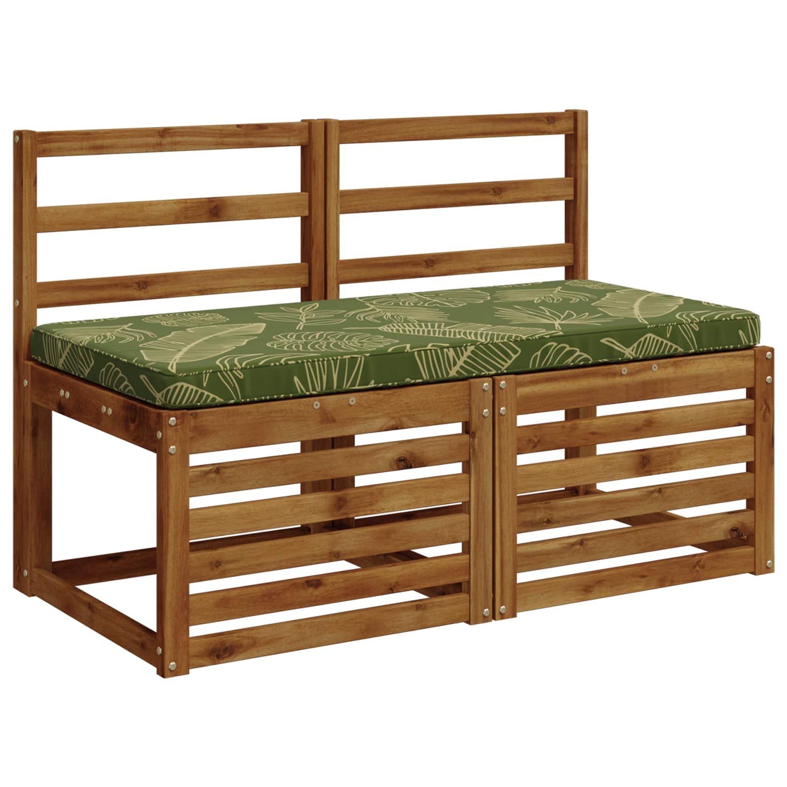 1-Delig Bankkussen Vught 100% Polyester Bladontwerp - Image 3