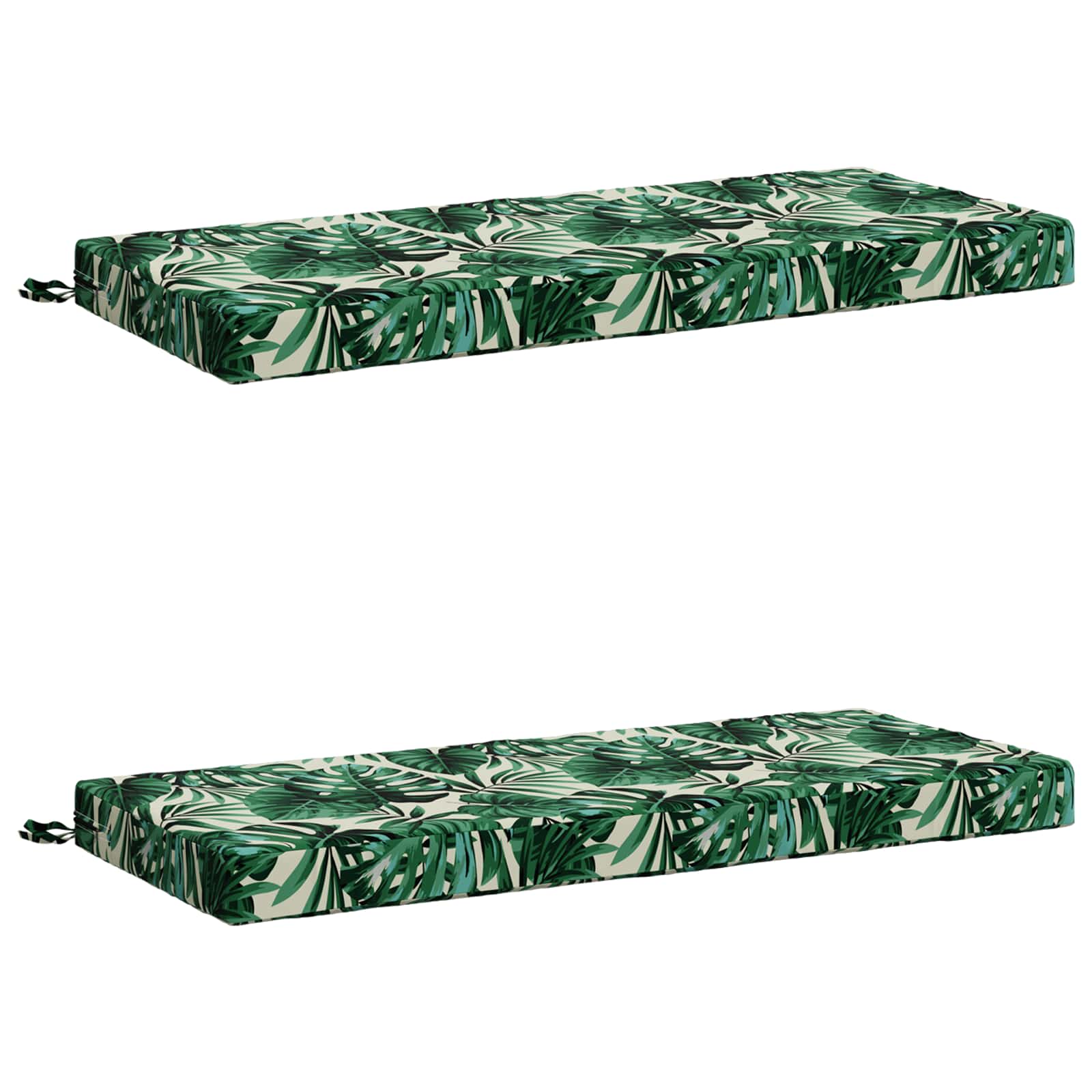 2-Delige Bankkussens Soest 2 St 100% Polyester Bladpatroon