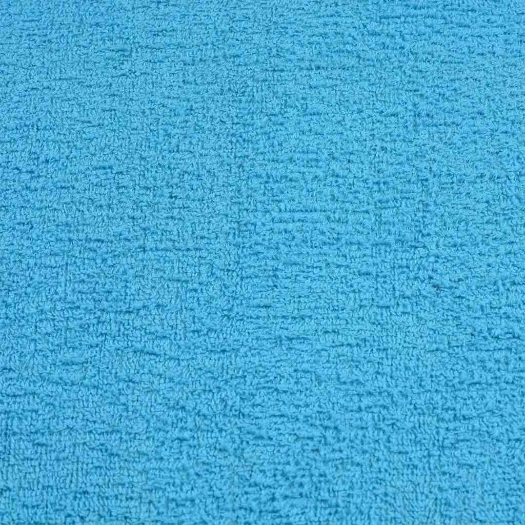 12-Delige Handdoekenset Frogn 360 G/m² Turquoise - Image 5