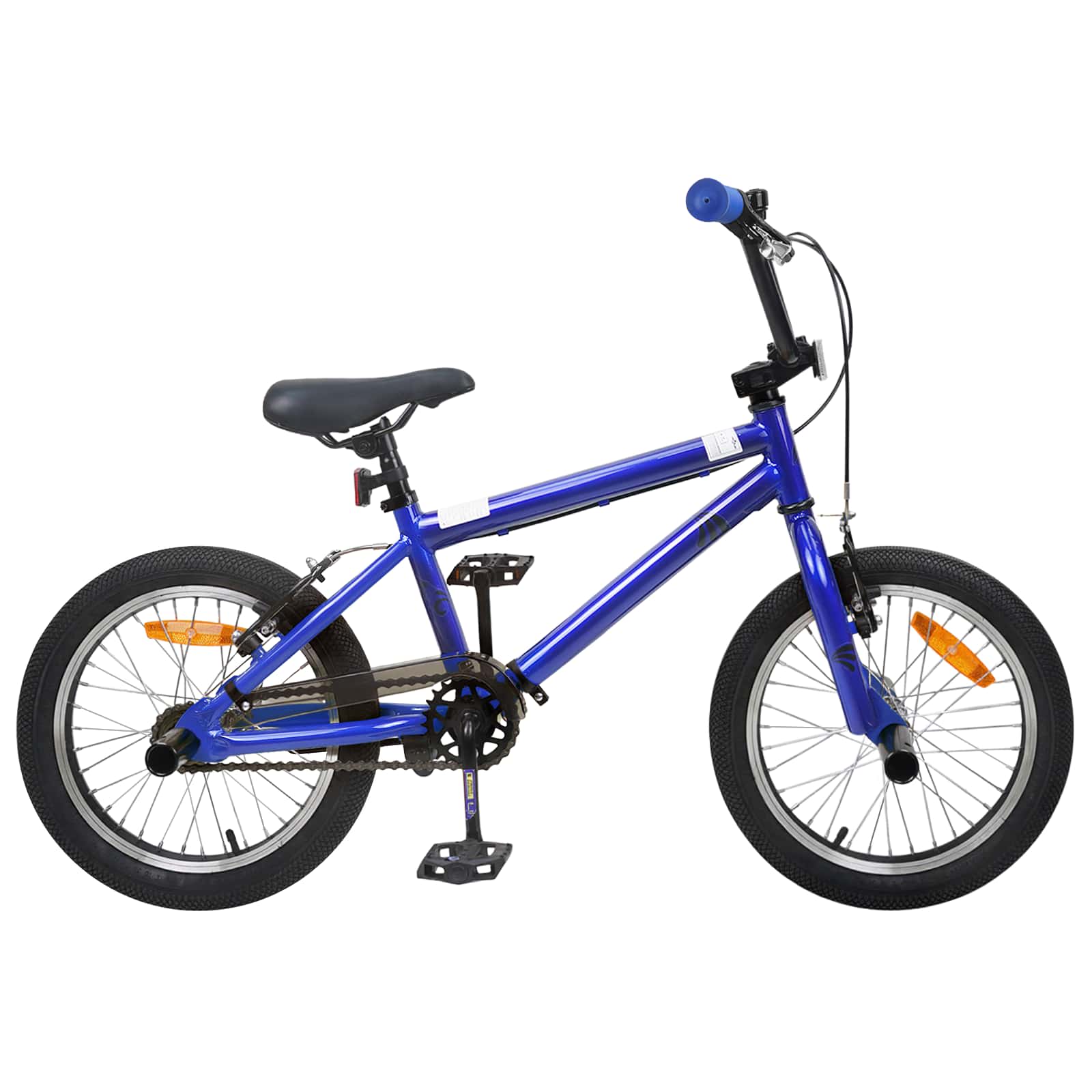 Bmx Fiets 16 Inch Voor 5-8 Jaar Oud Donkerblauw