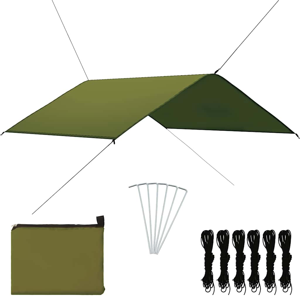 Afdekzeil 4x4 M Groen