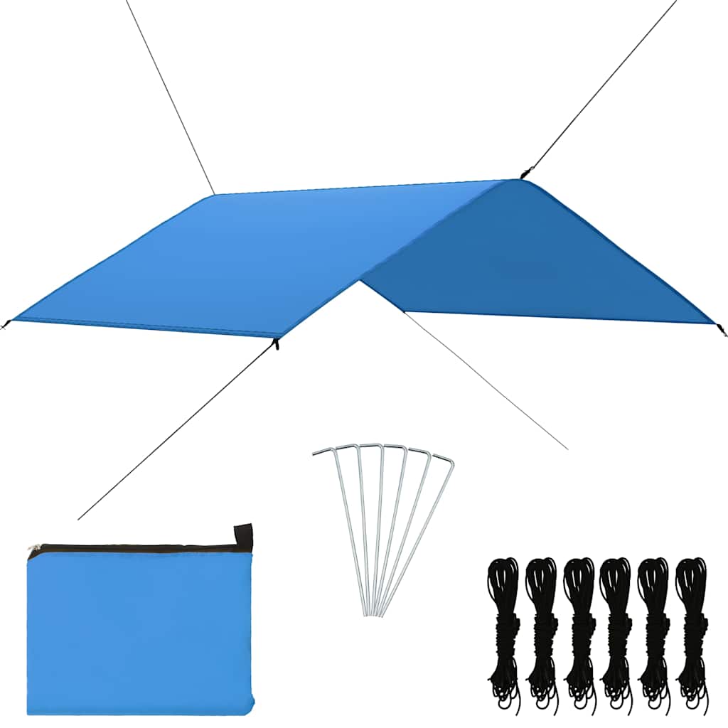 Afdekzeil 4x4 M Blauw